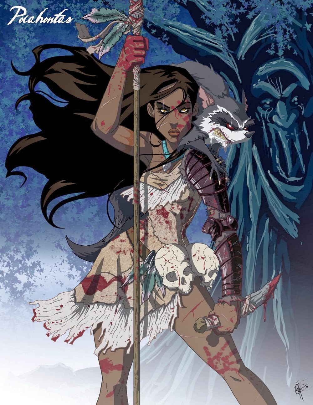 10-Pocahontas-Jeffrey-Thomas-Twisted-Princess-www-designstack-co