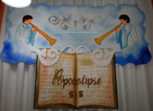 Apocalipse 5:5 desenho no isopor