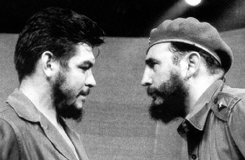 Resultado de imagem para che guevara e fidel