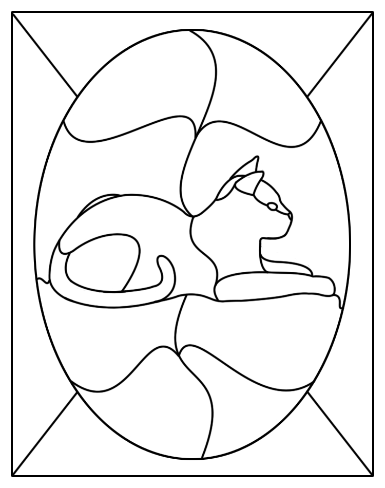 stained glass patterns for free: Free stained glass patterns