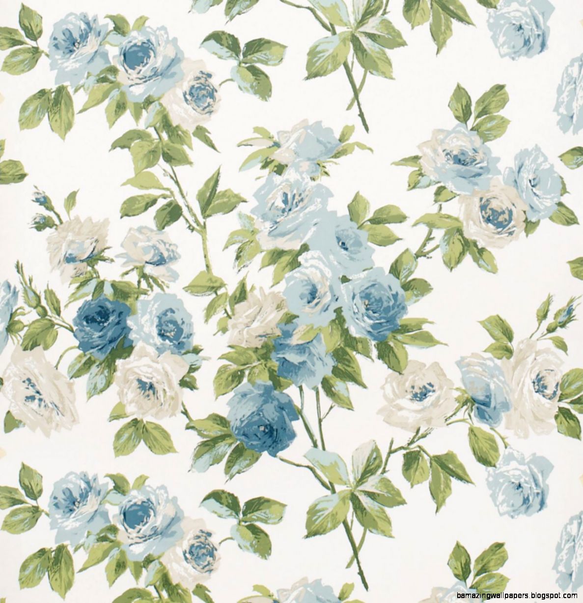 Eglantine Wallpaper  Vintage Wallpaper Collection  Sanderson