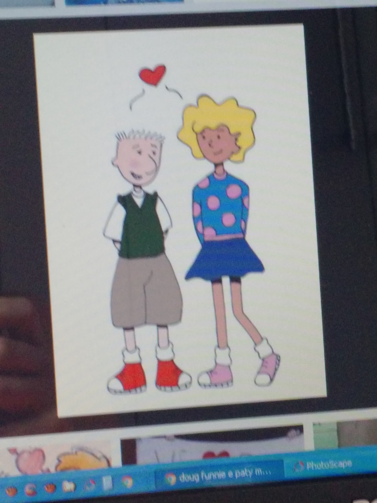 Mamãe Princesa Topo de Bolo Doug Funnie e Paty Maionese