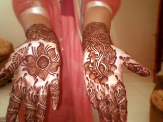 Typical Style Of Mehndi Design