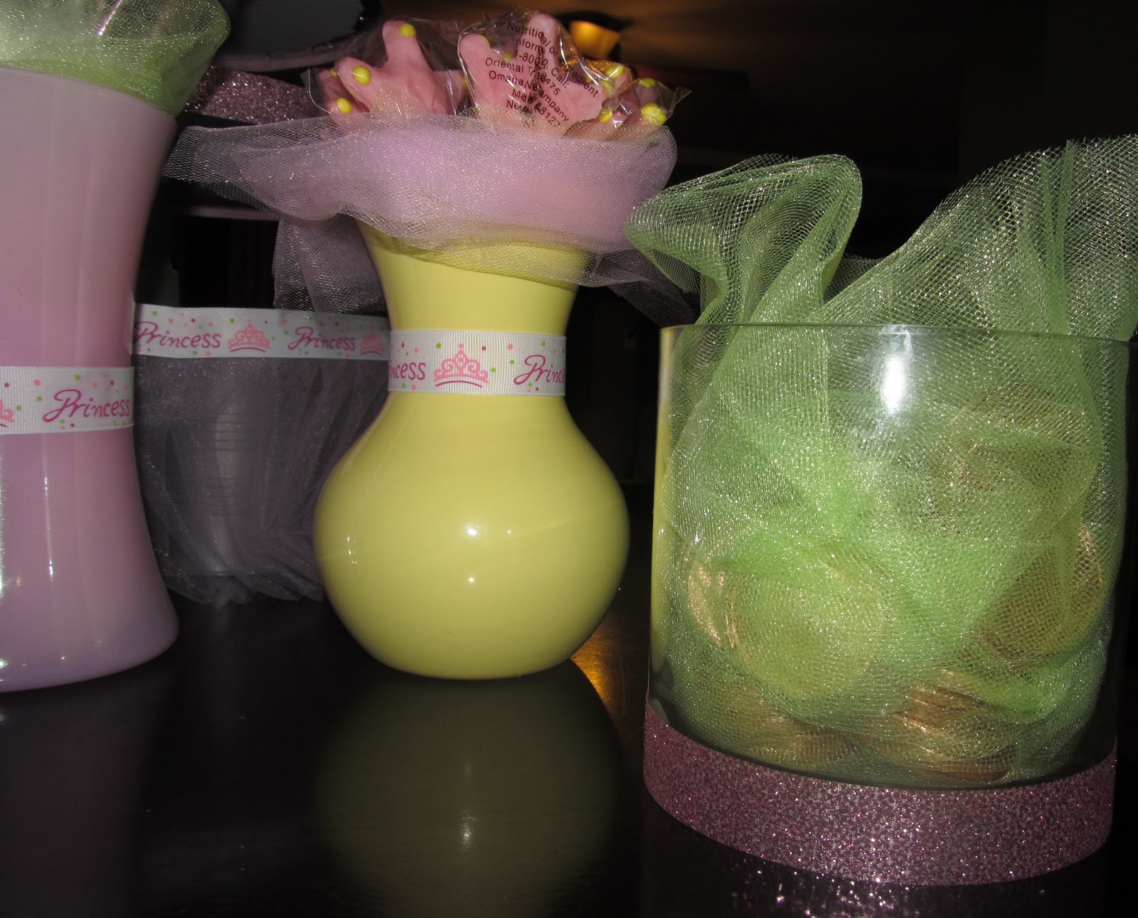Bit of blue sky easy diy party centerpieces