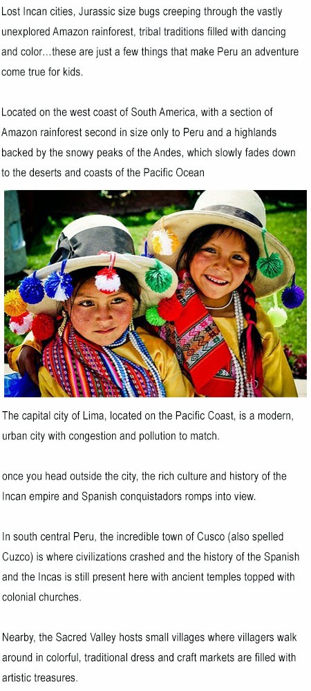Peru for kids