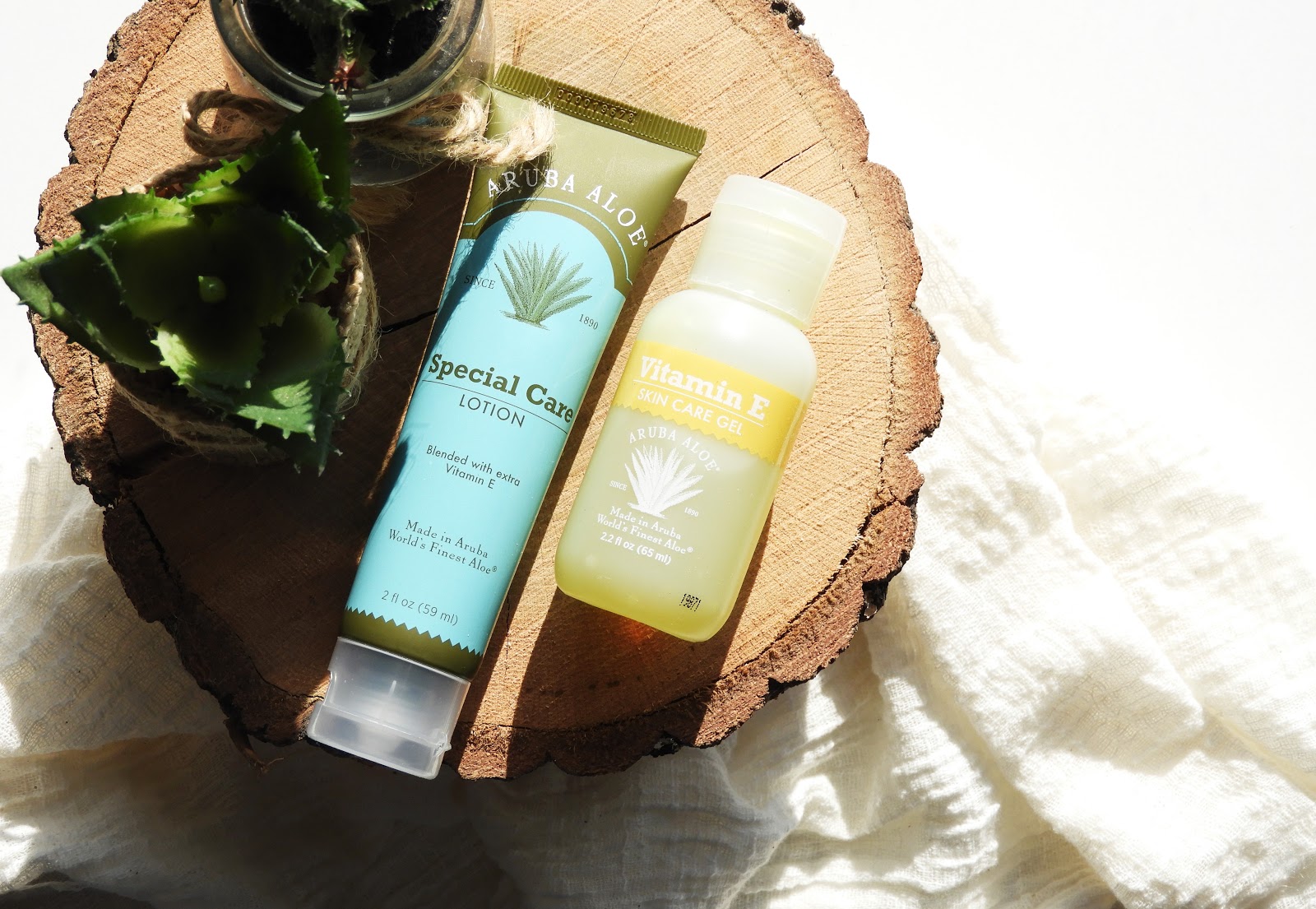 Aruba Aloe Special Care & Vitamin E Skin Care gel review Irispraat.nl