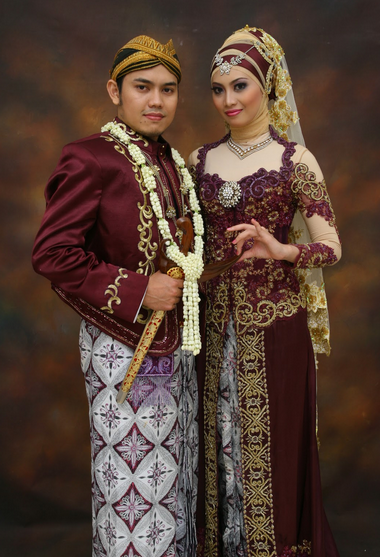 Kumpulan Foto Model Baju Pengantin Muslim Jawa Modern - Trend Baju