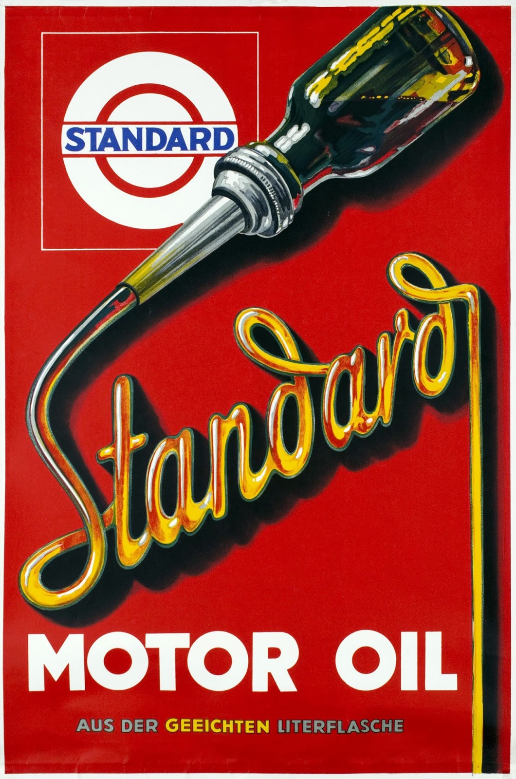 transpress nz Standard Oil poster, circa 1930