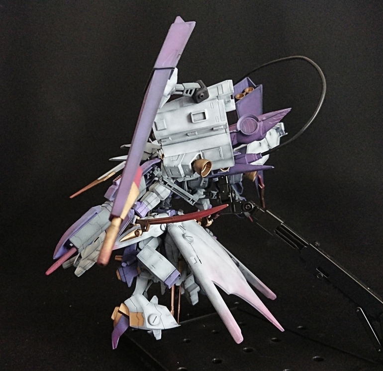 Custom Build: HG 1/144 Kimaris Noir - Gundam Kits Collection News and Reviews