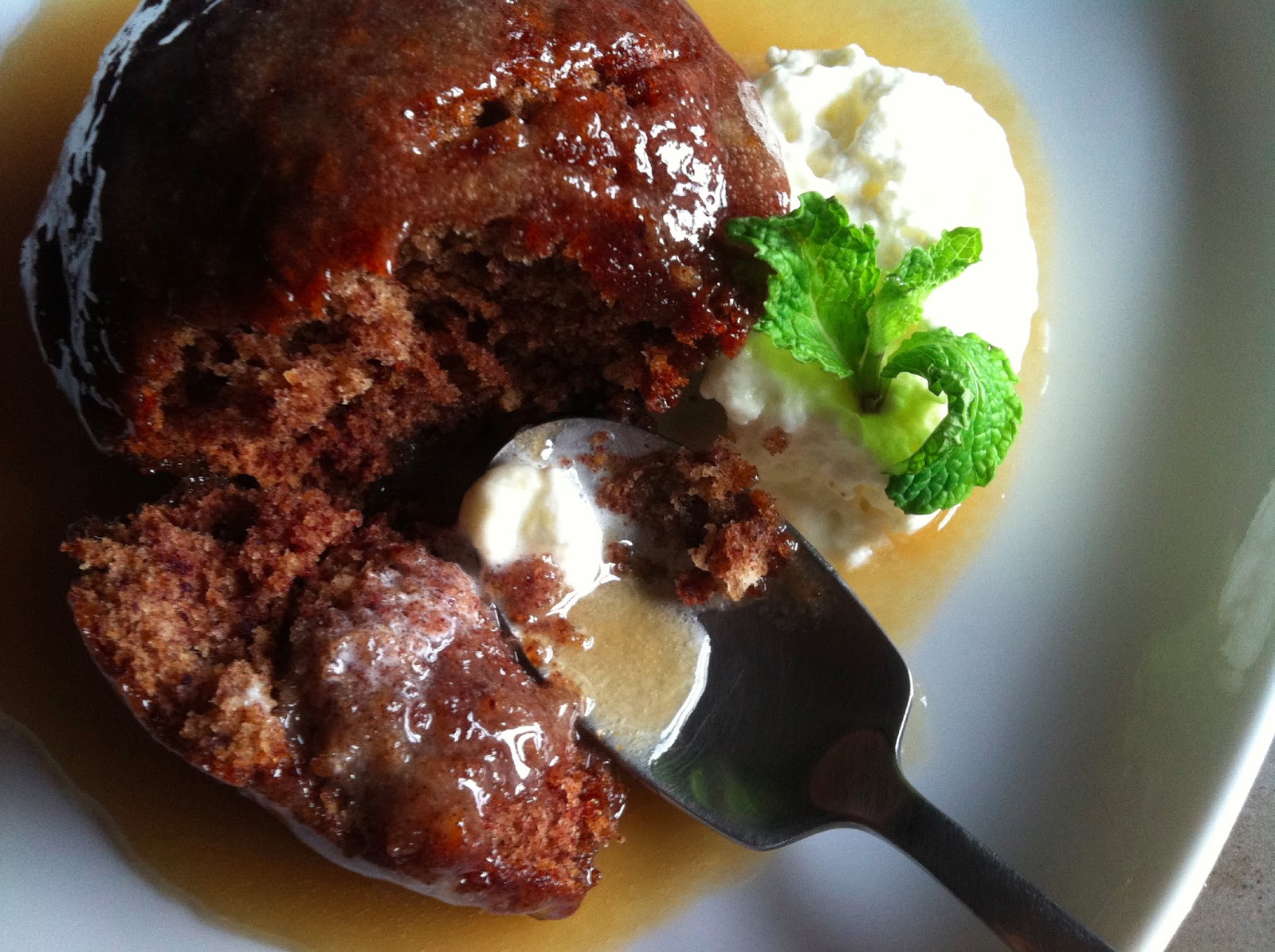 Brooklyn Salt Date Cake with Warm Toffee Sauce