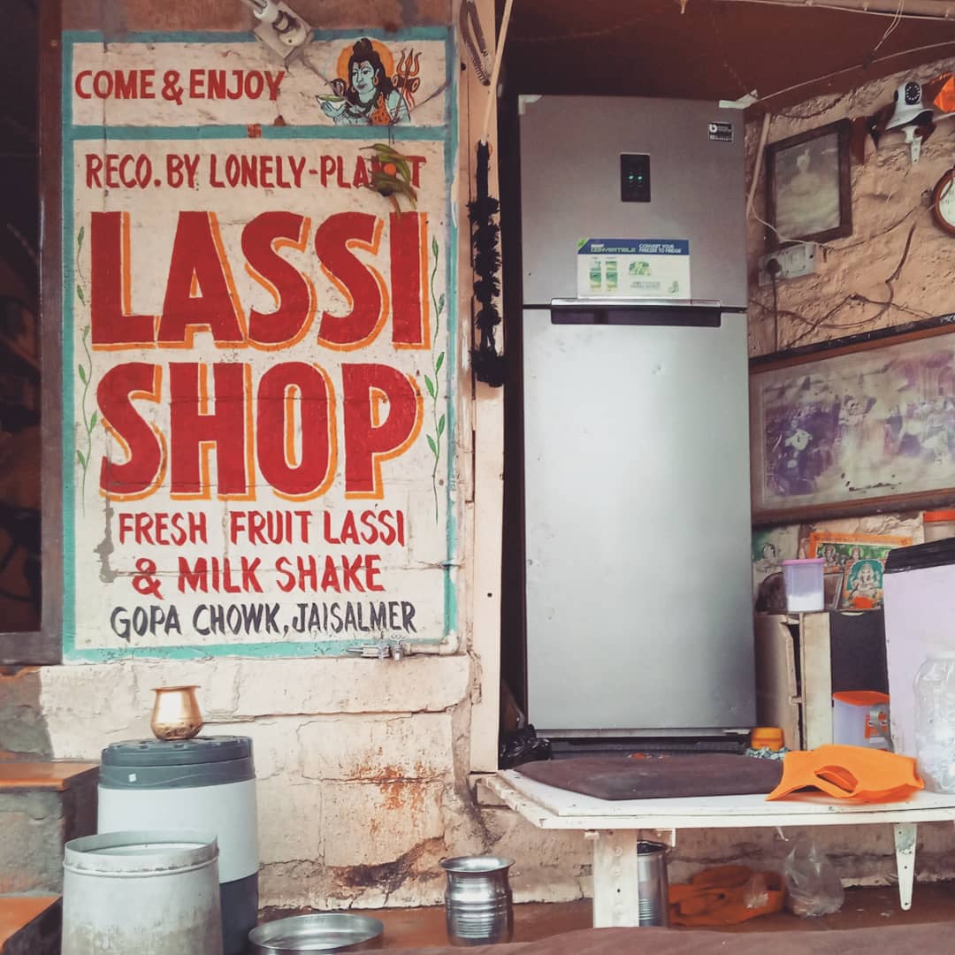 Drinking bhang lassi in Jaisalmer India | Ummi Goes Where?