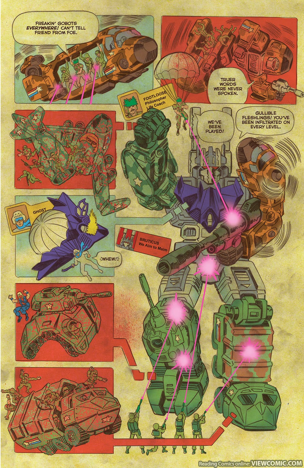 Transformers vs. G.I. Joe chapter 6 page 16