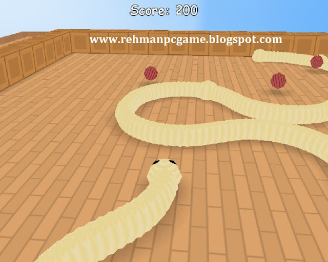 Snake 3D PC Game Full Version Download Free - Highly Compressed