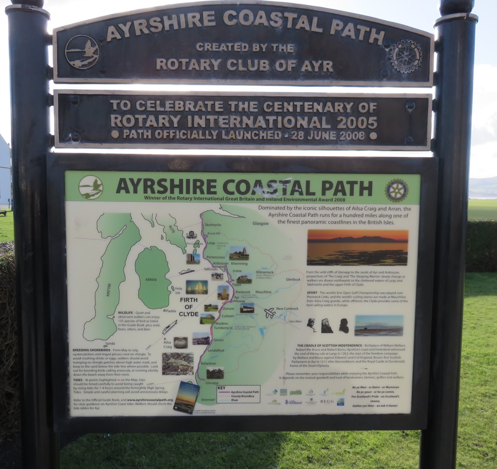 Desmondo S Ramblings Ayrshire Coastal Path Girvan Dunure