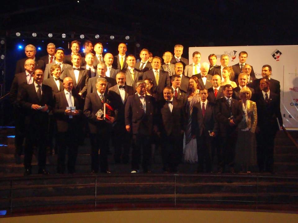 Cena de gala "Mejor Sommelier del Mundo, Chile 2010"