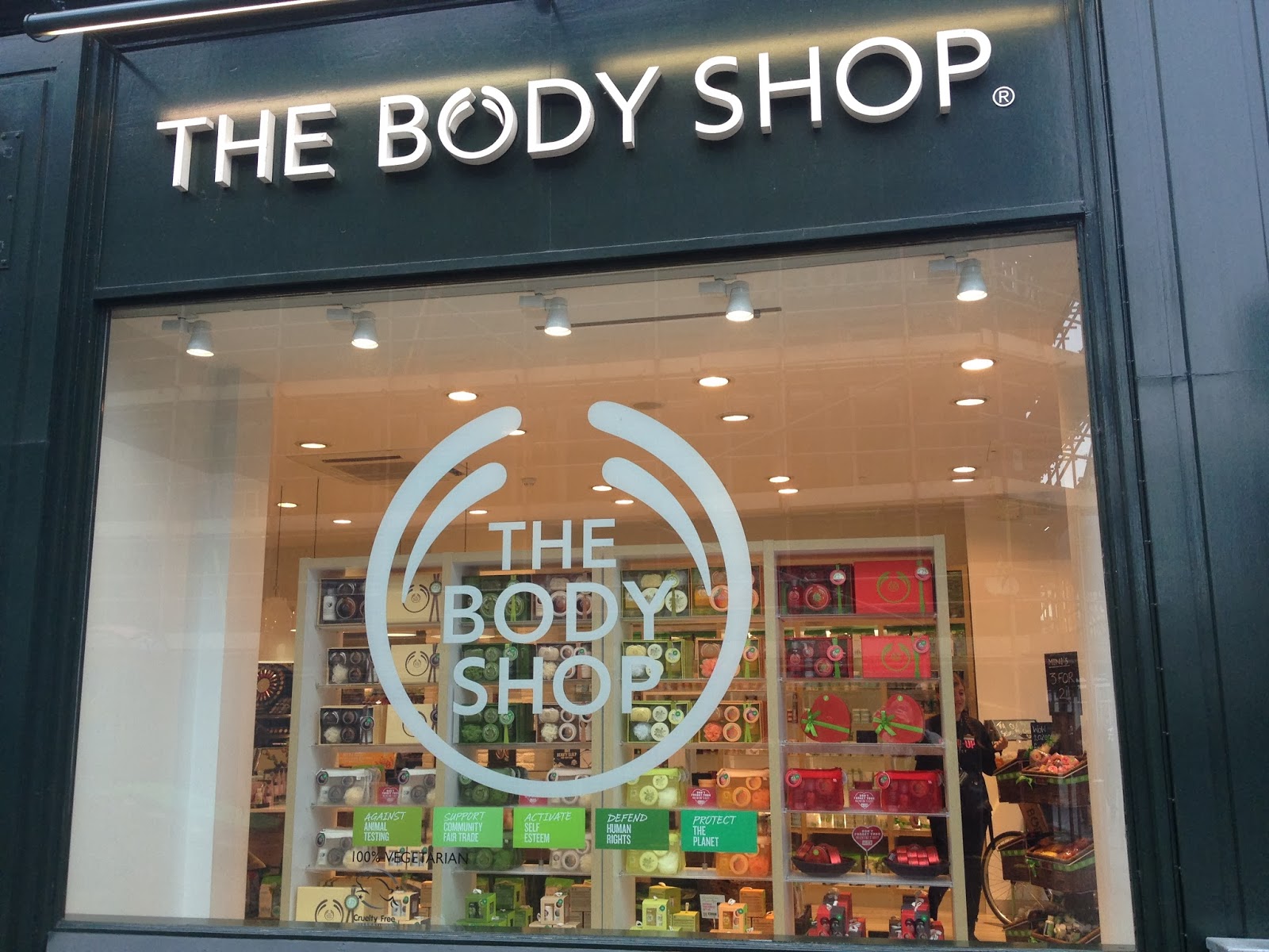 Design Context OUGD503 Primary Research on The Body Shop