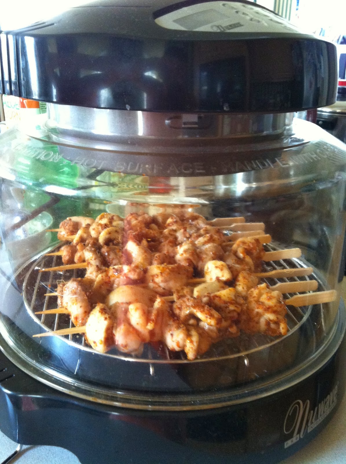 TrucVyZoe's Zone Spicy Honey Chicken Kabobs