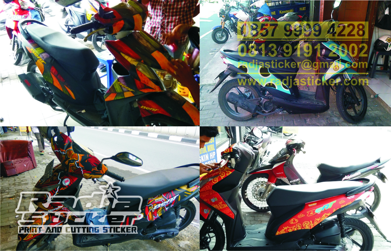 32 Ide Top Cutting Sticker Motor Yogyakarta
