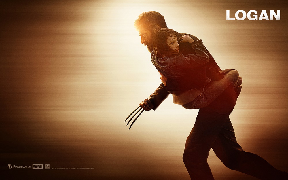 Logan, Wolverine, Marvel Comics, Hugh Jackman, Laura, Professor X, X Men, movie review, byrawlins, mutant, action movie, 