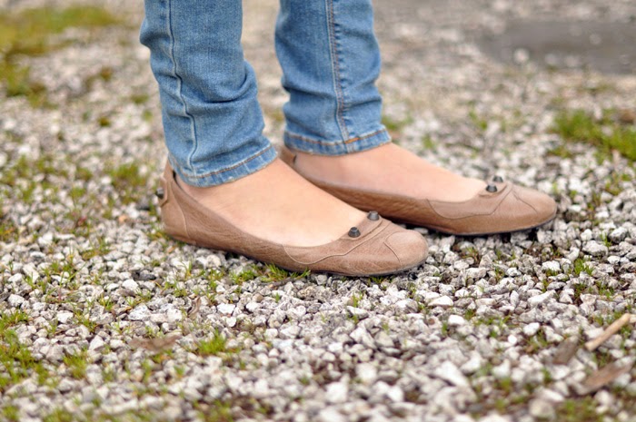 balenciaga denim flats