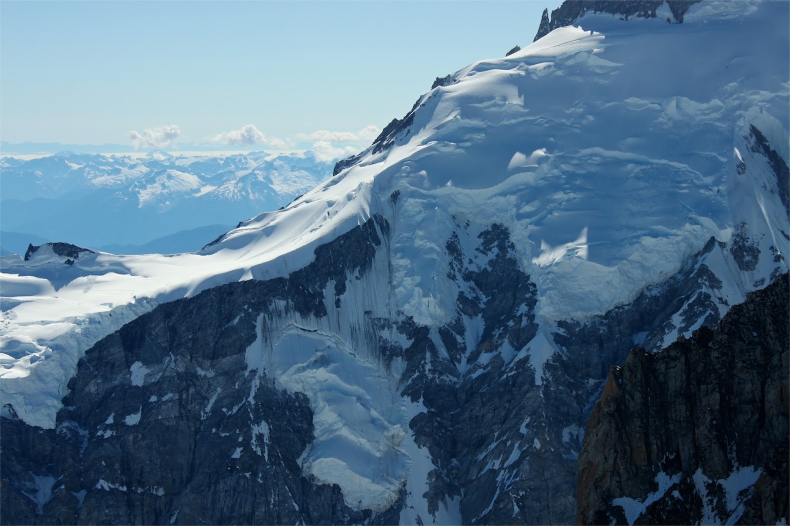 Waddington Range 2016 6. Bravo Glacier on Mount Waddington