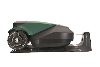 Robomow RS612 Robotic Lawn Mower with docking base station, image, review features & specifications