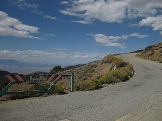 Steep grade along White Mountain Road, Eastern Sierras, California