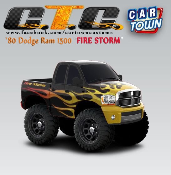 DODGE: '08 Dodge Ram 1500 "Fire Storm"