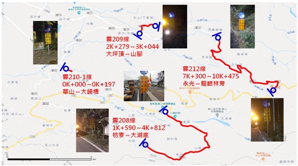 交通注意! 勸導期已到, 雲林這四條道路開始執法強制白天開大燈, 違規罰款1200至3600元