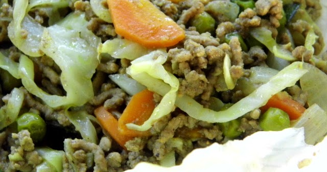 One Mother Hen: Curried mince and veg