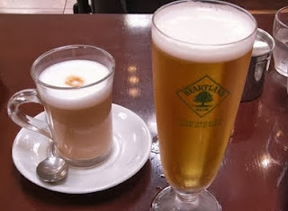 cerveza vs. café