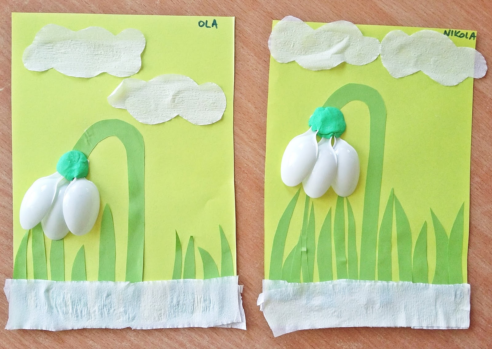 KOLOROWY ŚWIAT DZIECI: Przebiśniegi