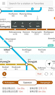 aplikasi yang membantu kita ketika menggunakan metro di korea