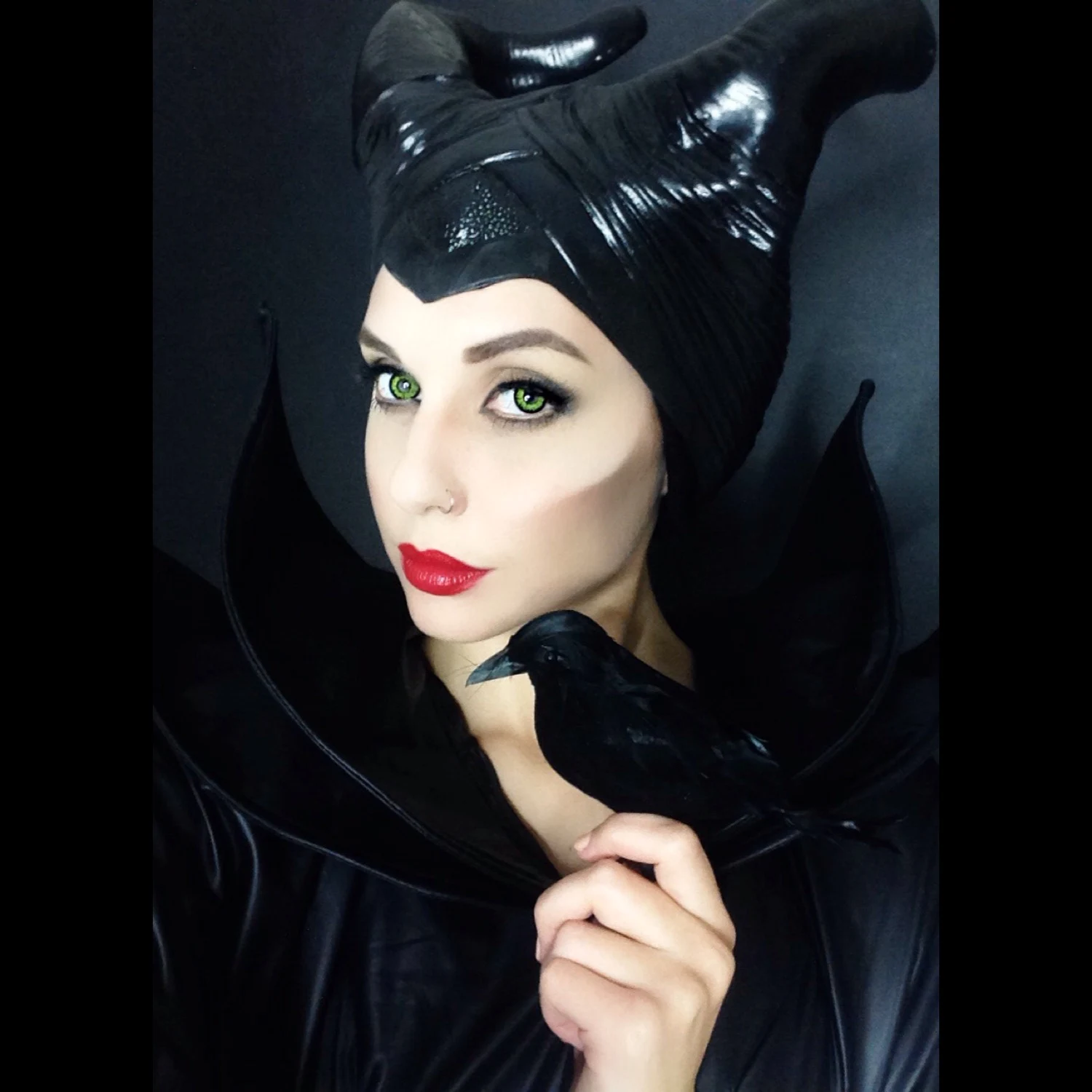Alexas Style Blog Maleficent Halloween Makeup Tutorial