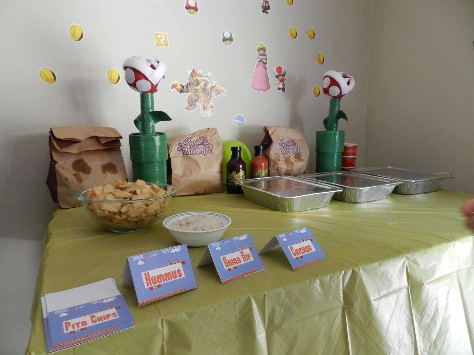 Super Mario Brothers Party Printables