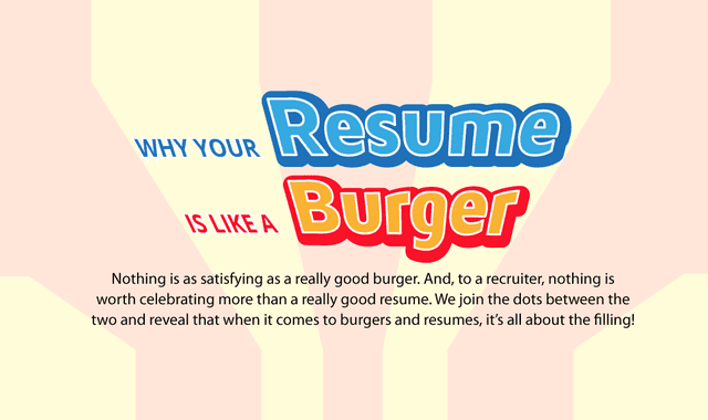 Image: Why Your Resume Is Like A Burger