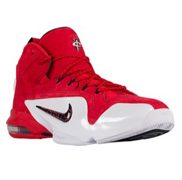 THE SNEAKER ADDICT: Nike Air Penny 6 University Red/White Sneaker ...