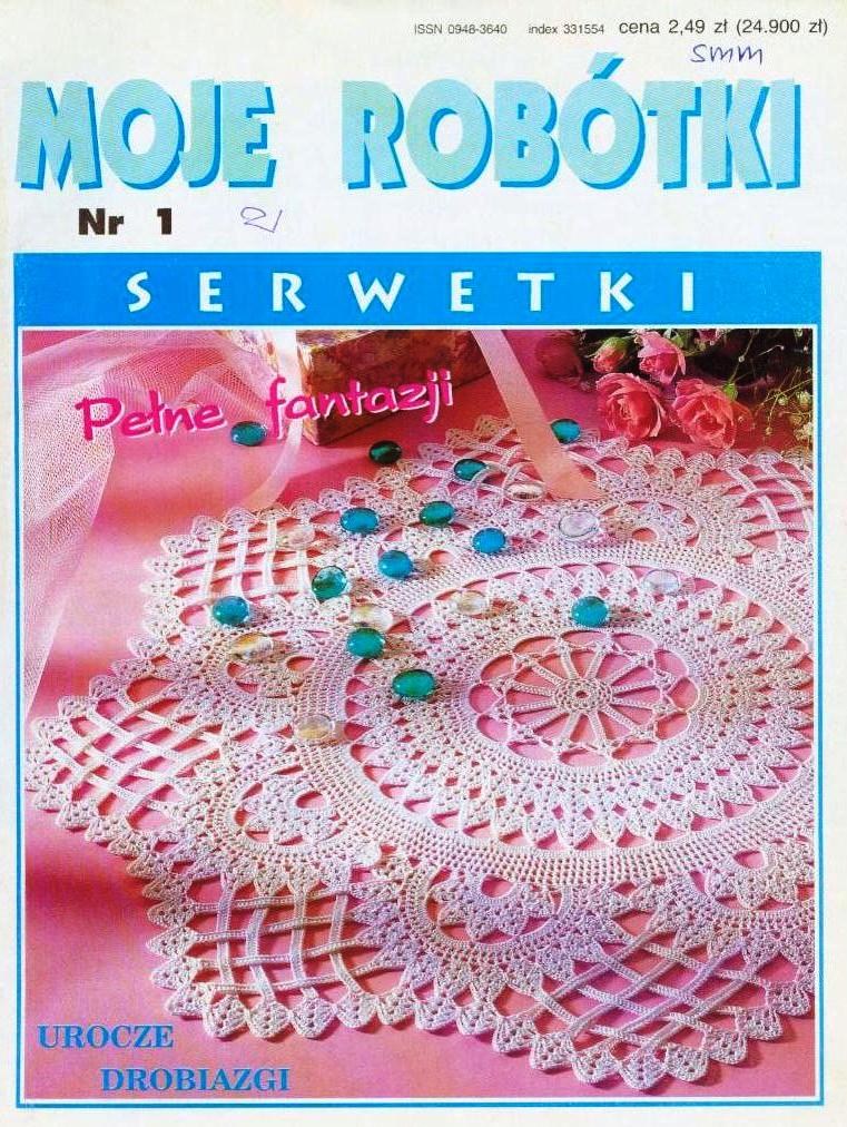Moje Robotki 1 Vintage Crochet Magazine Free Crochet Patterns