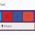 Static Social button with animation