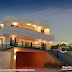 Awesome modern Kerala home design 2978 sq-ft