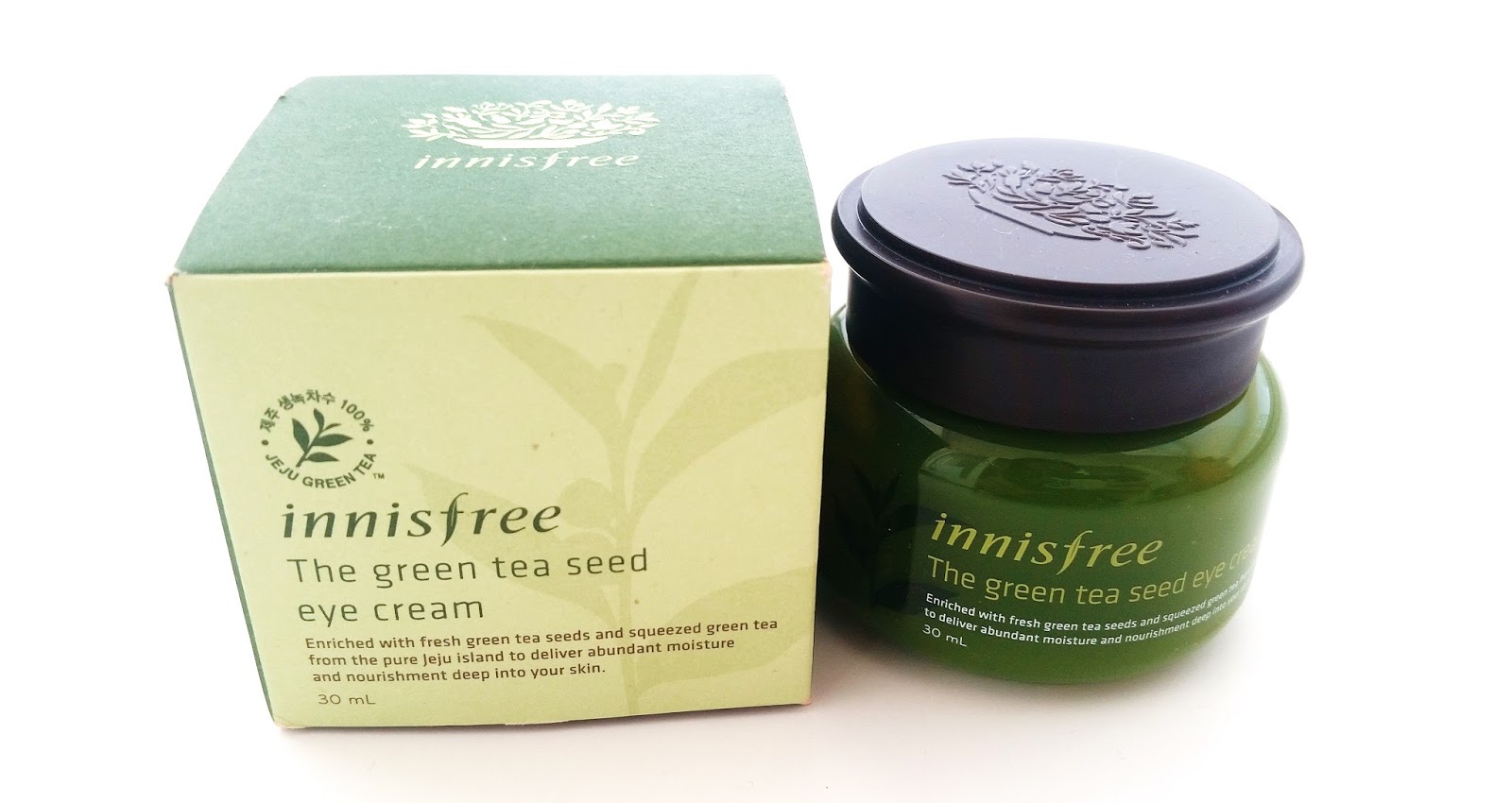 Innisfree Green Tea Seed Eye Cream Review Dreams to Creations