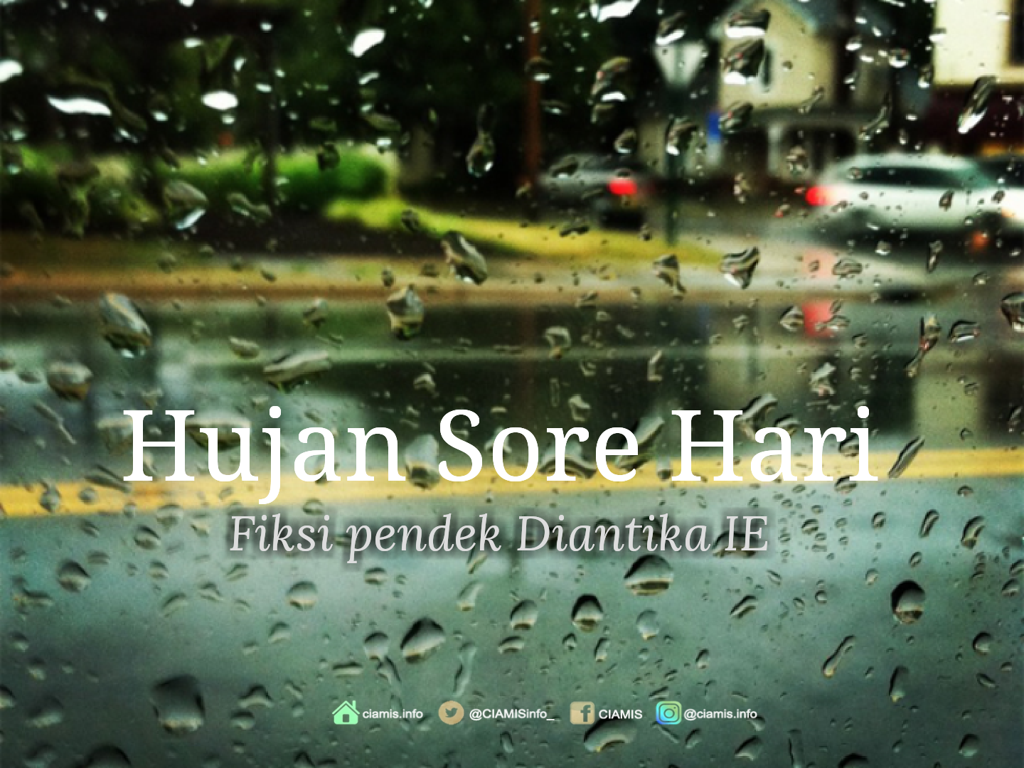 Hujan Sore Hari Ciamis Info