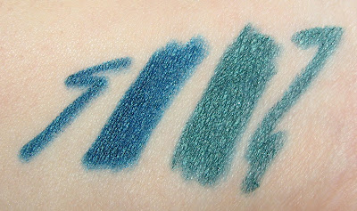 covet decay stila smudge swatches
