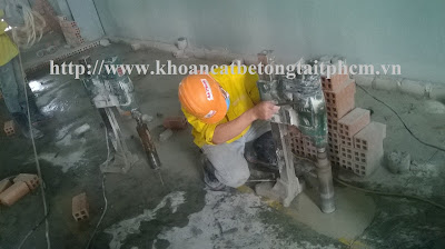 Khoan cắt bê tông tại quận 1