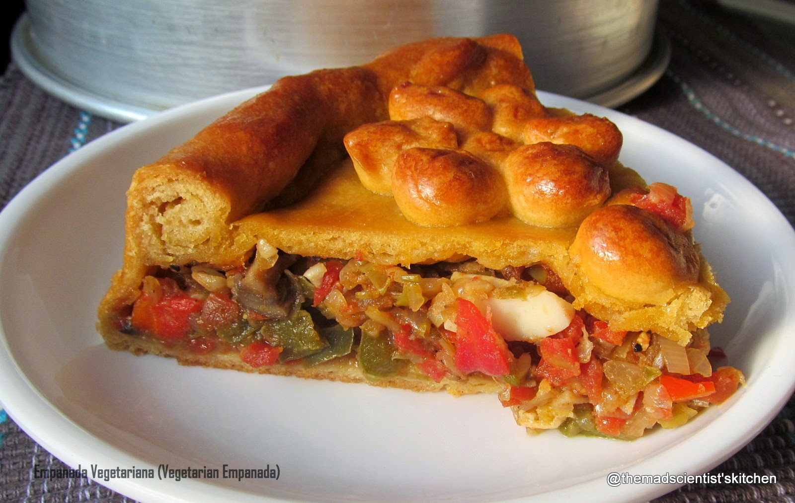 Empanada vegetariana (Vegetarian empanada)