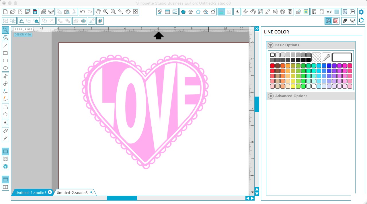 Silhouette Hack Adding a Scalloped Edge to Circles, Hearts, & Other