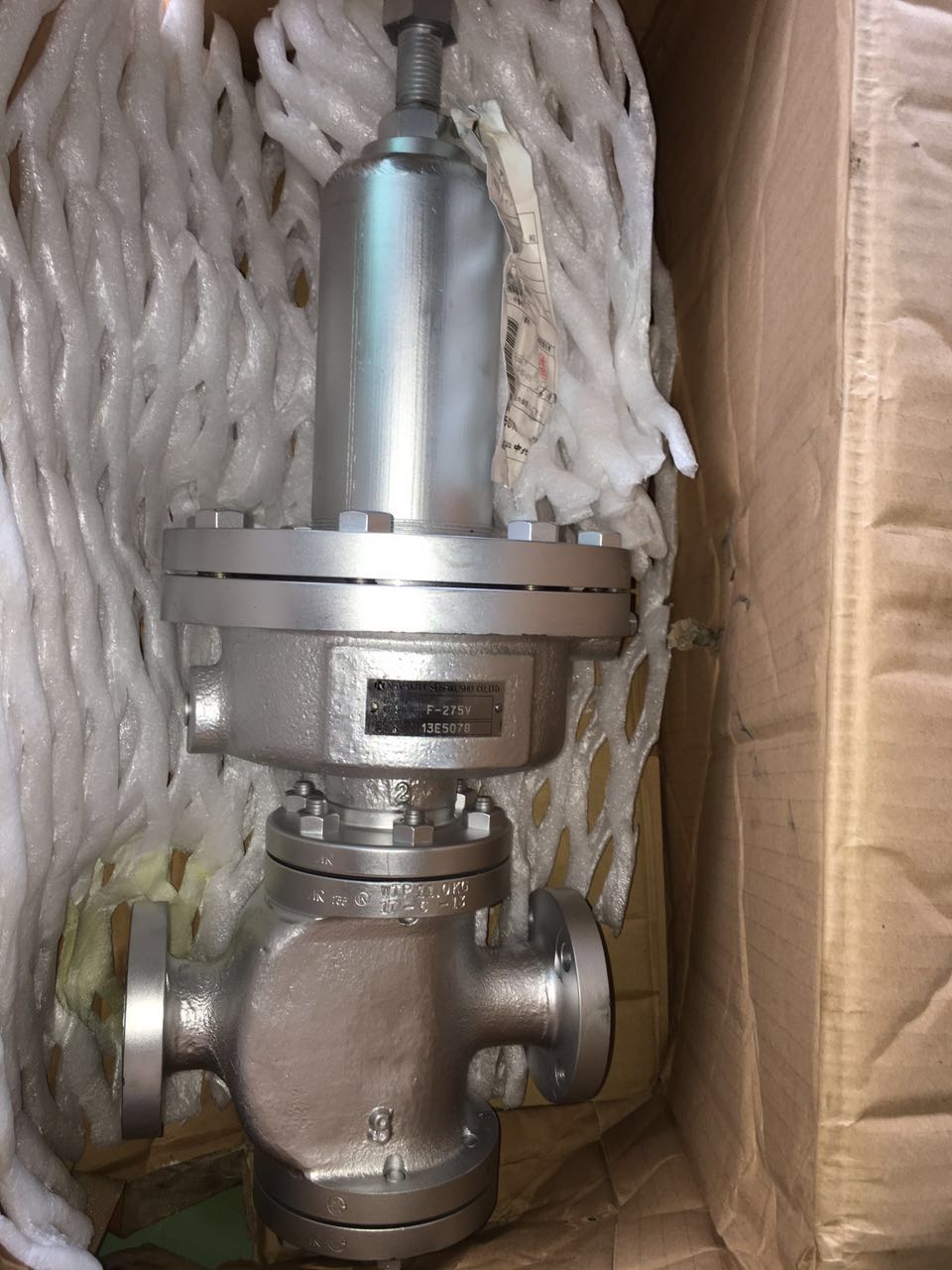 PHOENIX INC NAKAKITA F275V PRESSURE REGULATOR VALVE