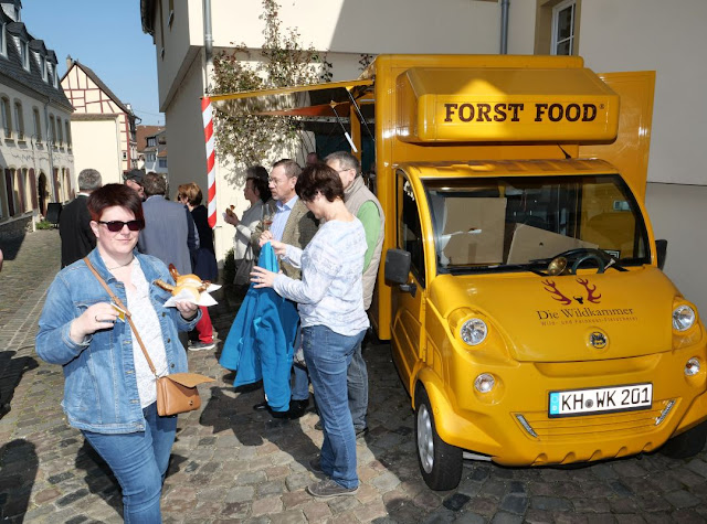 Das Forstfood Mobil der Wildkammer.