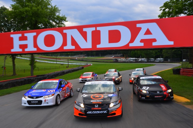 Honda Civic Teams Rock at Mid-Ohio and Roll in Texas ~ Honda