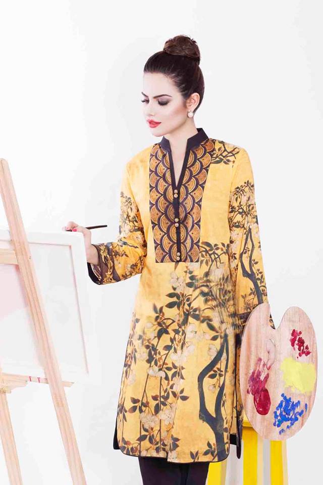 Cross Stitch Winter Dresses 2015 For Girls Fashionip